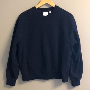 Aritzia Cozy Fleece Perfect Crew Sweatshirt